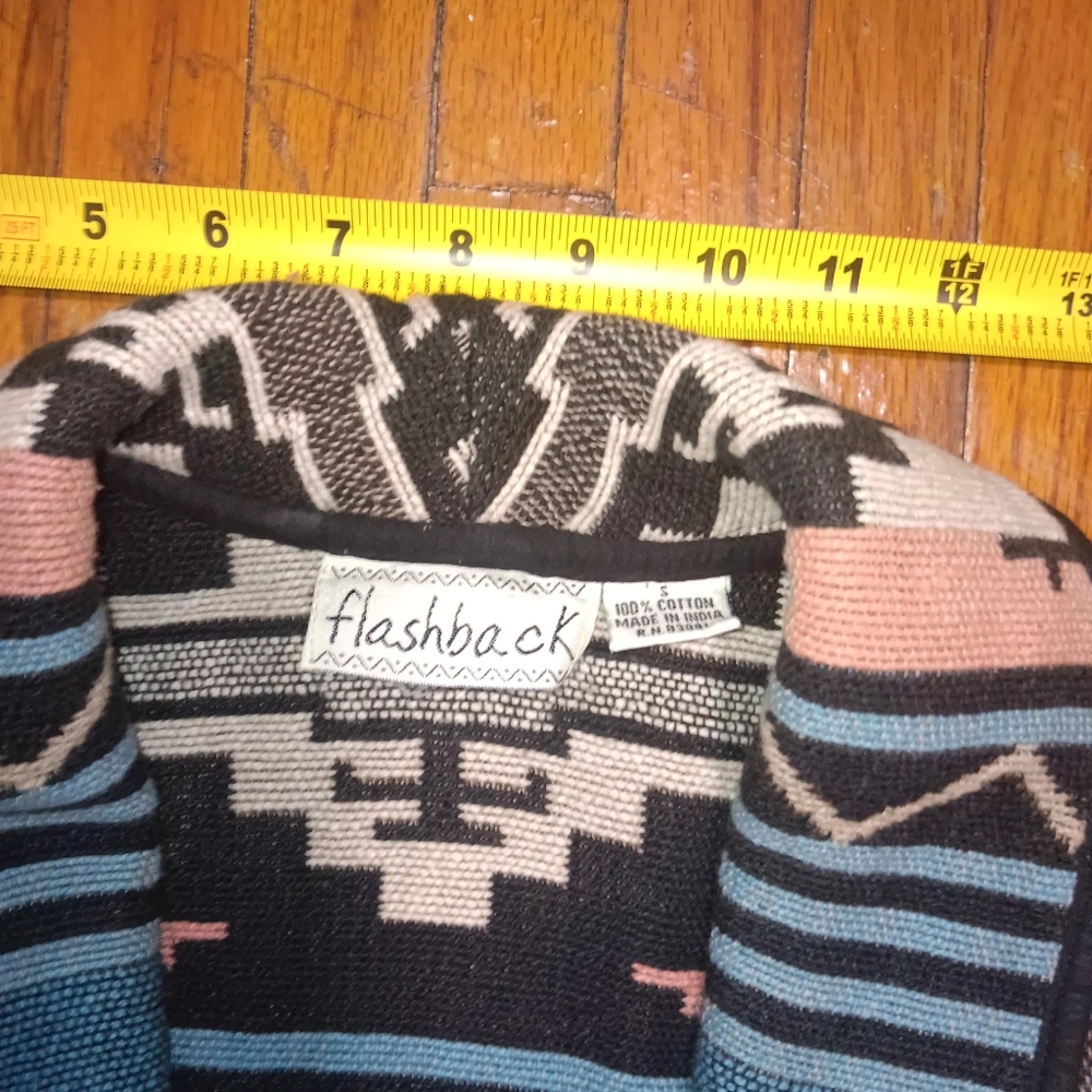 Flashback Tribal Patterned Blazer - Picture 2 of 5